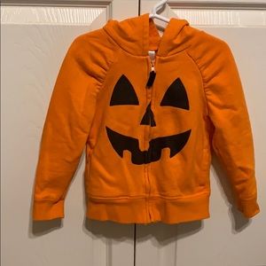 Girls Jack-O-Lantern Sweatshirt